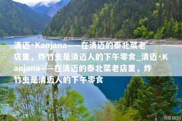 清迈·Kanjana——在清迈的泰北菜老店里，炸竹虫是清迈人的下午零食_清迈·Kanjana——在清迈的泰北菜老店里，炸竹虫是清迈人的下午零食