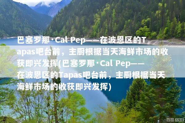巴塞罗那·Cal Pep——在波恩区的Tapas吧台前，主厨根据当天海鲜市场的收获即兴发挥(巴塞罗那·Cal Pep——在波恩区的Tapas吧台前，主厨根据当天海鲜市场的收获即兴发挥)