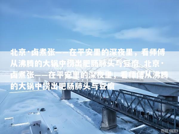 北京·卤煮张——在平安里的深夜里，看师傅从沸腾的大锅中捞出肥肠肺头与豆腐_北京·卤煮张——在平安里的深夜里，看师傅从沸腾的大锅中捞出肥肠肺头与豆腐